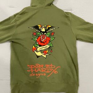 Ed Hardy by Christian Audigier Hoodie - never earn with tag
